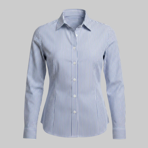 BLUSA EJECUTIVA RAYAS M423DDN - M423DBK - M423DWH