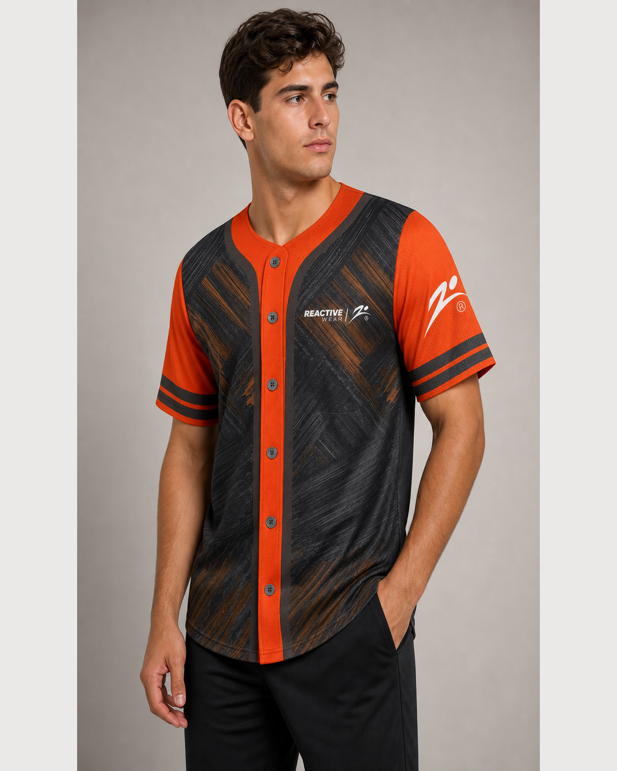 Casaca Béisbol B Full Print | Reactive Wear