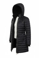 CHAMARRA LARGA C/GORRO DAMA WVE-008-6