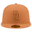 Gorra ajustada San Diego Padres New Era Color Pack 9FIFTY - Marrón-1