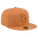 Gorra ajustada San Diego Padres New Era Color Pack 9FIFTY - Marrón-2
