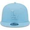 Los Angeles Dodgers New Era Light Blue Spring Color Basic 9FIFTY Snapback Hat