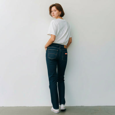 PANTALON MEZCLILLA CLASSIC FIT MY LAND DAMA M1972D