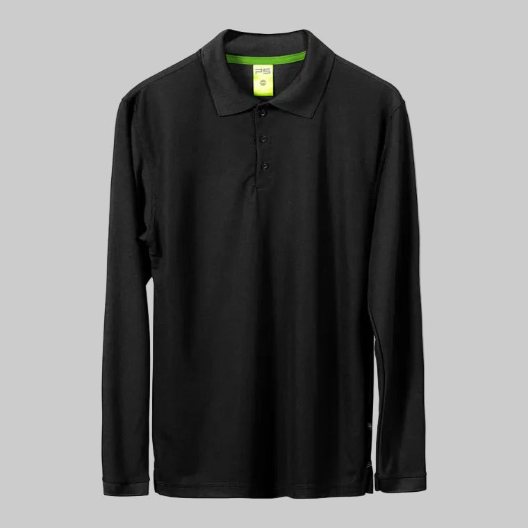 Polo Poliéster Sport Manga Larga Caballero- Playerytees - Estilo 900CL