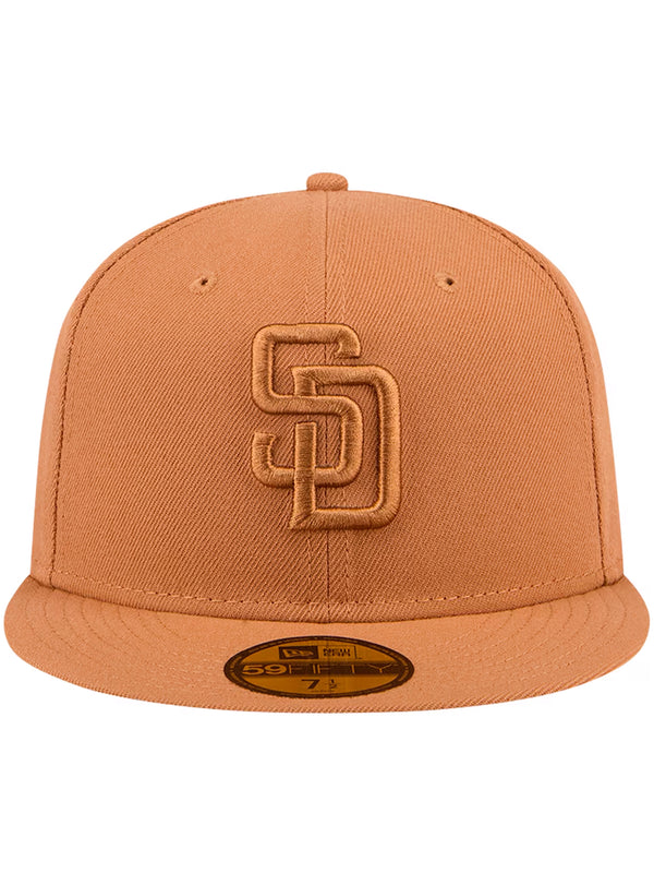 Gorra ajustada San Diego Padres New Era Color Pack 9FIFTY - Marrón