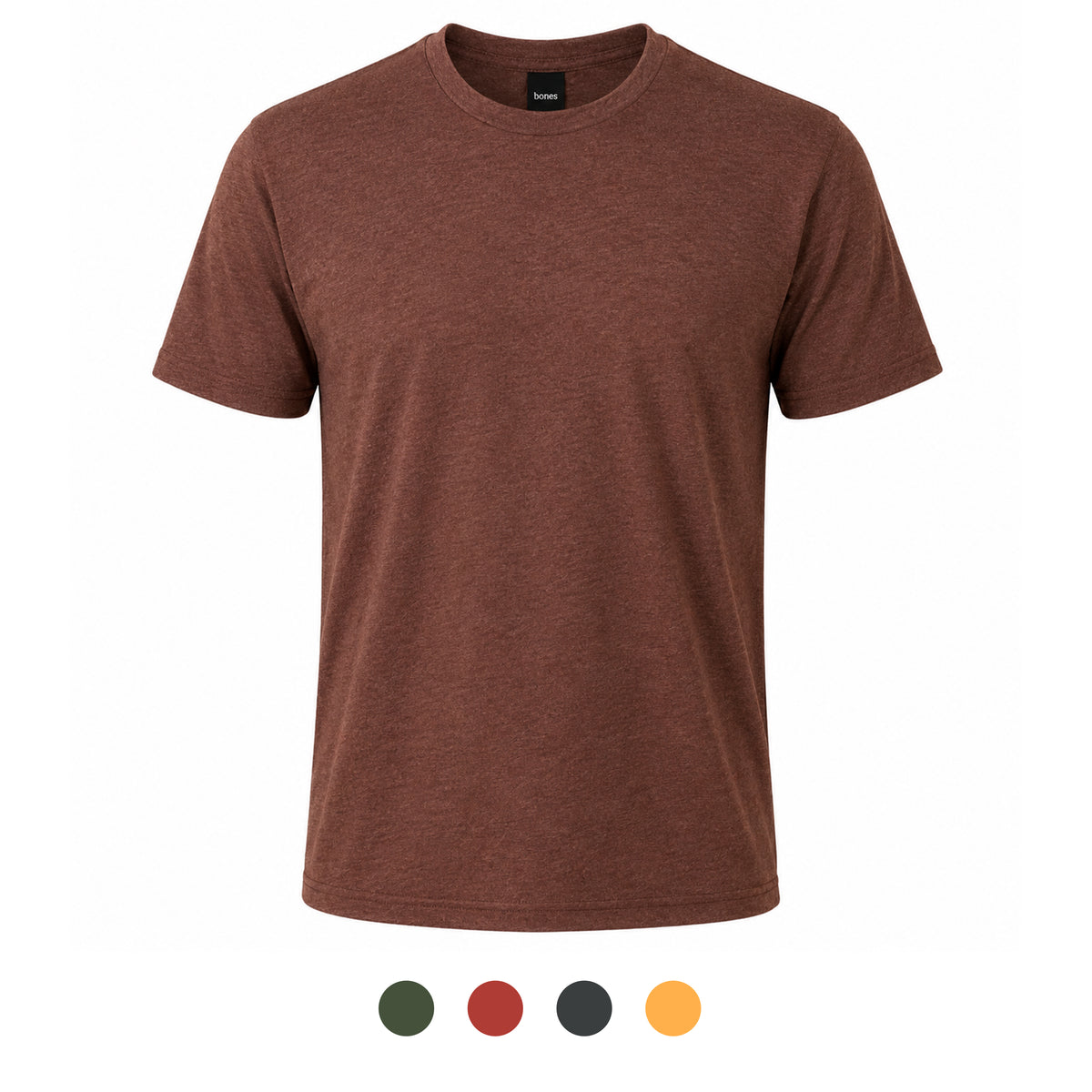 Playera Bones Triblend cuello redondo manga corta B371C — Bones
