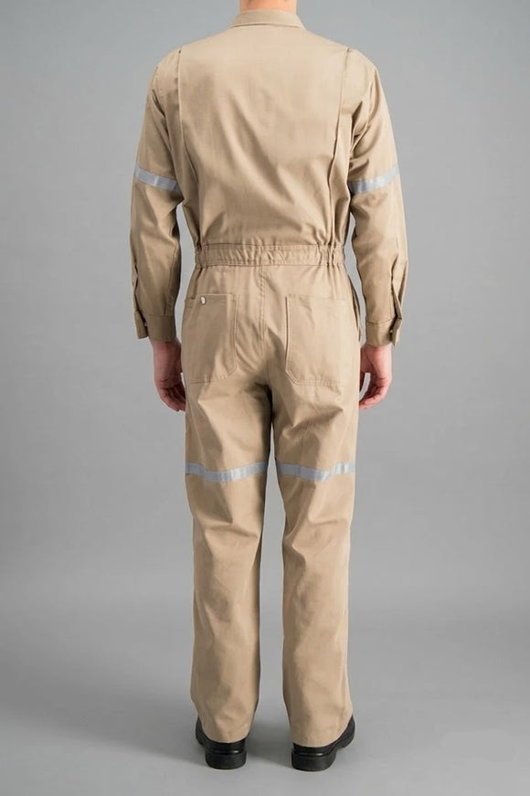 OVEROL GABARDINA UNITAM CON CINTA REFLEJANTE - U3810CC Y U2030CC