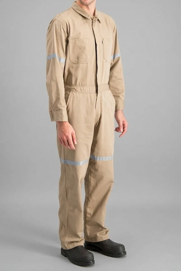 OVEROL GABARDINA UNITAM CON CINTA REFLEJANTE - U3810CC Y U2030CC