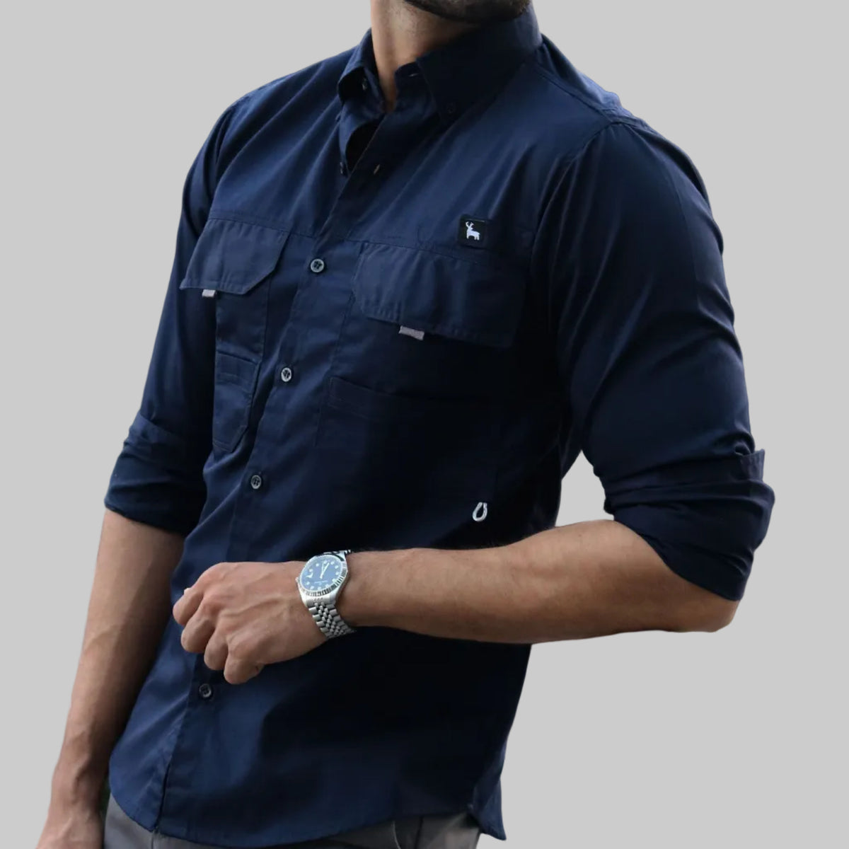 CAMISA UNITAM TIPO PESCADOR U7E9C — UNITAM
