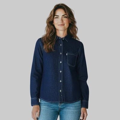 BLUSA DAMA UNITAM MEZCLILLA U414CMZ