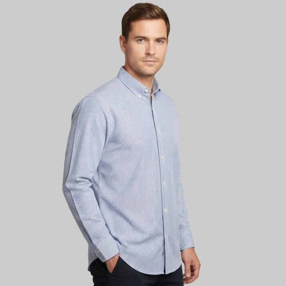 CAMISA MICRO RAYAS MY LAND M422CLB - M422CLV — MY LAND