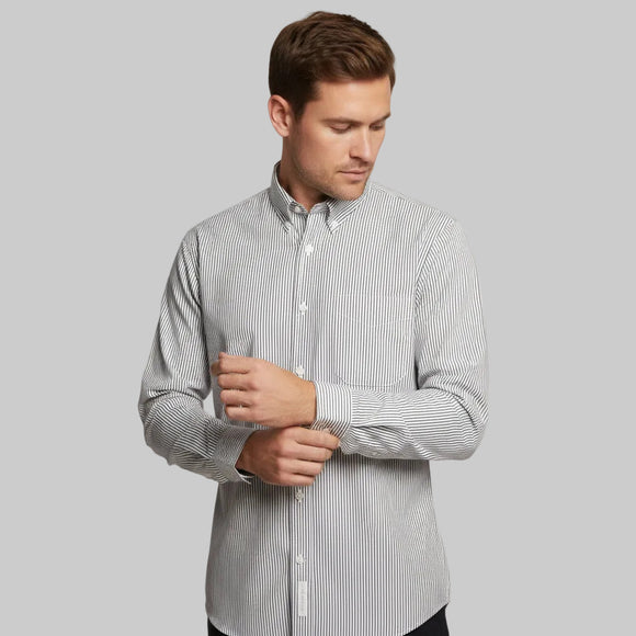 CAMISA EJECUTIVA RAYAS M423CDN - M423CBK - M423CWH — MY LAND