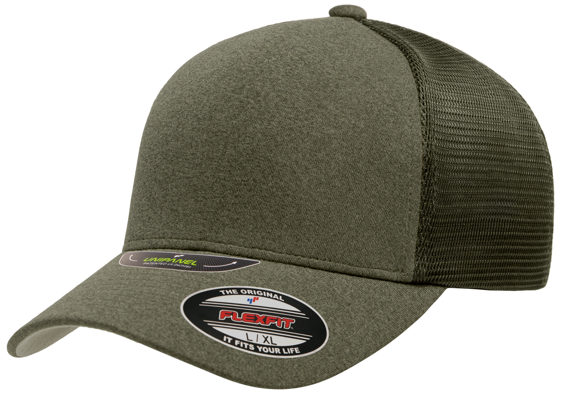Comprar melange-olive GORRA UNIPANEL FLEXFIT G5511UP