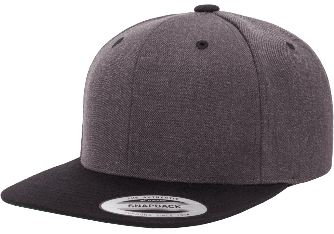 Comprar dark-heather-black GORRA YP CLASSICS® PREMIUM SNAPBACK | CI: 6089MT-SB-BK