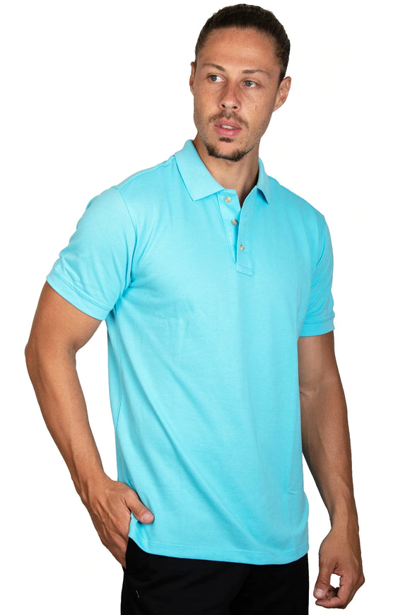 Playera Polo Aqua Regular Fit