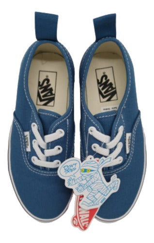 Tennis VANS AUTHENTIC ELASTIC VN0A346ZLXO KIDSS (NAVY/TRUE WHITE) - 0