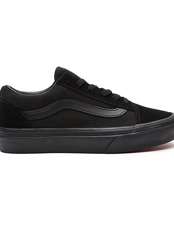 Tenis Vans Old Skool Kids VN000D3HBKA Black — Vans
